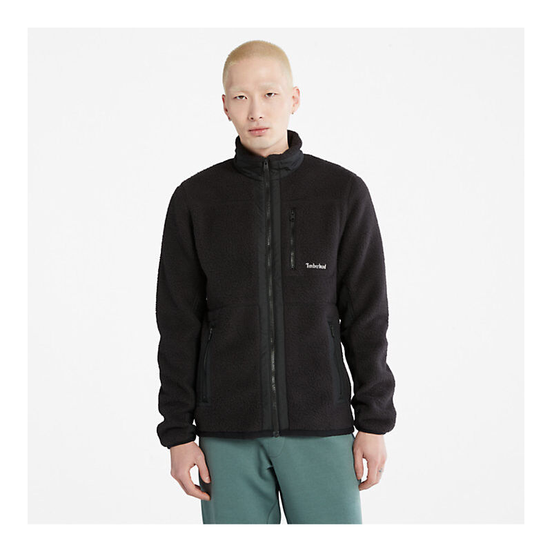 Timberland Mix Media Sherpa FZ Fleece - Giacca in pile - Uomo | Hardloop
