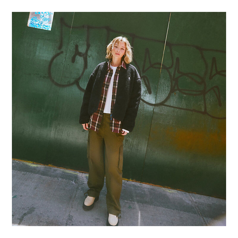 Timberland Sherpa Fleece Bomber - Polaire femme | Hardloop