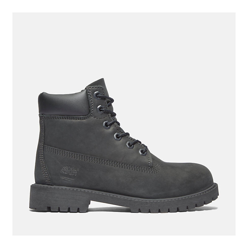 Black timberland boots kids online