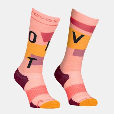 Freeride Long Socks Cozy - Dámské lyžařské ponožky