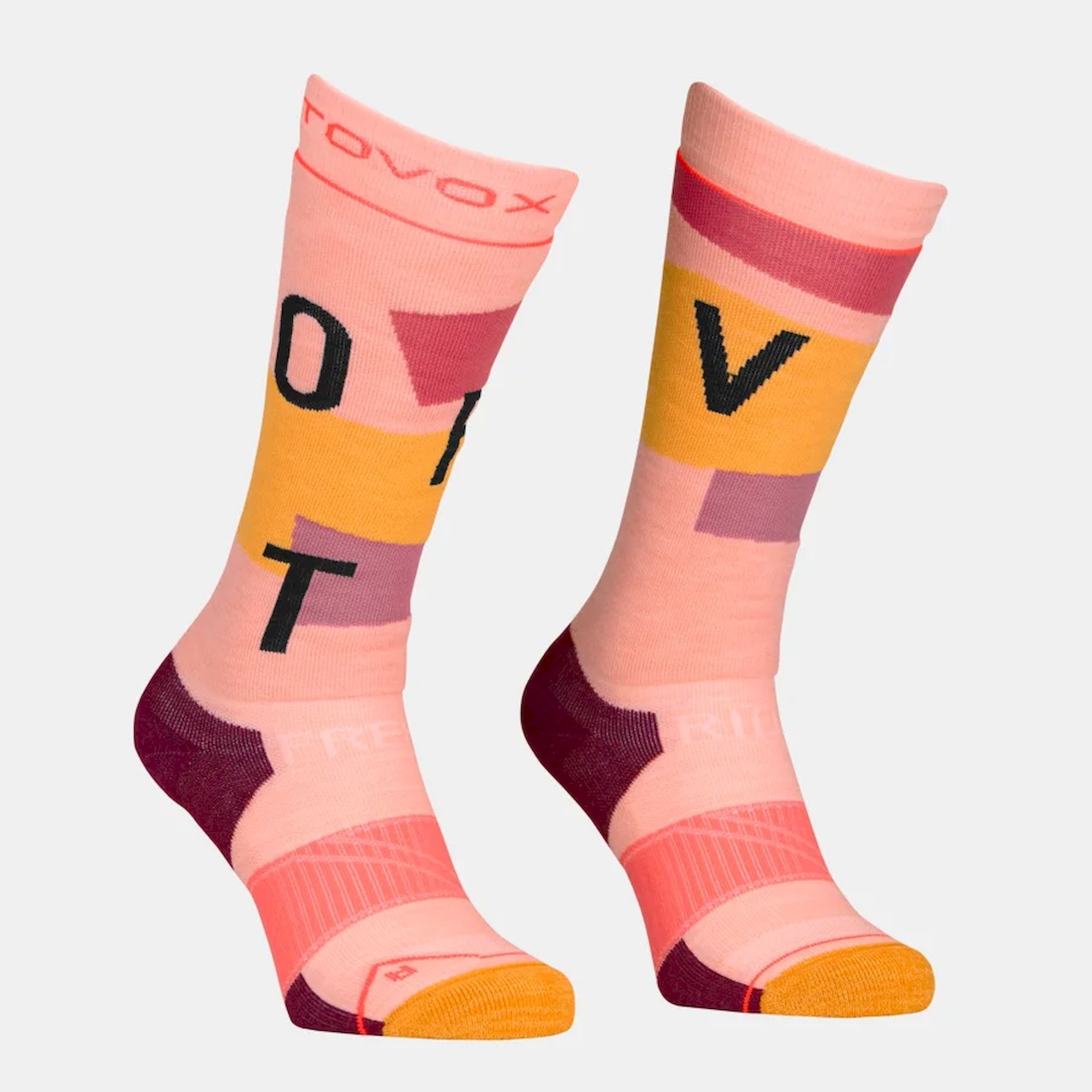 Ortovox Freeride Long Socks Cozy - Chaussettes en laine mérinos femme | Hardloop
