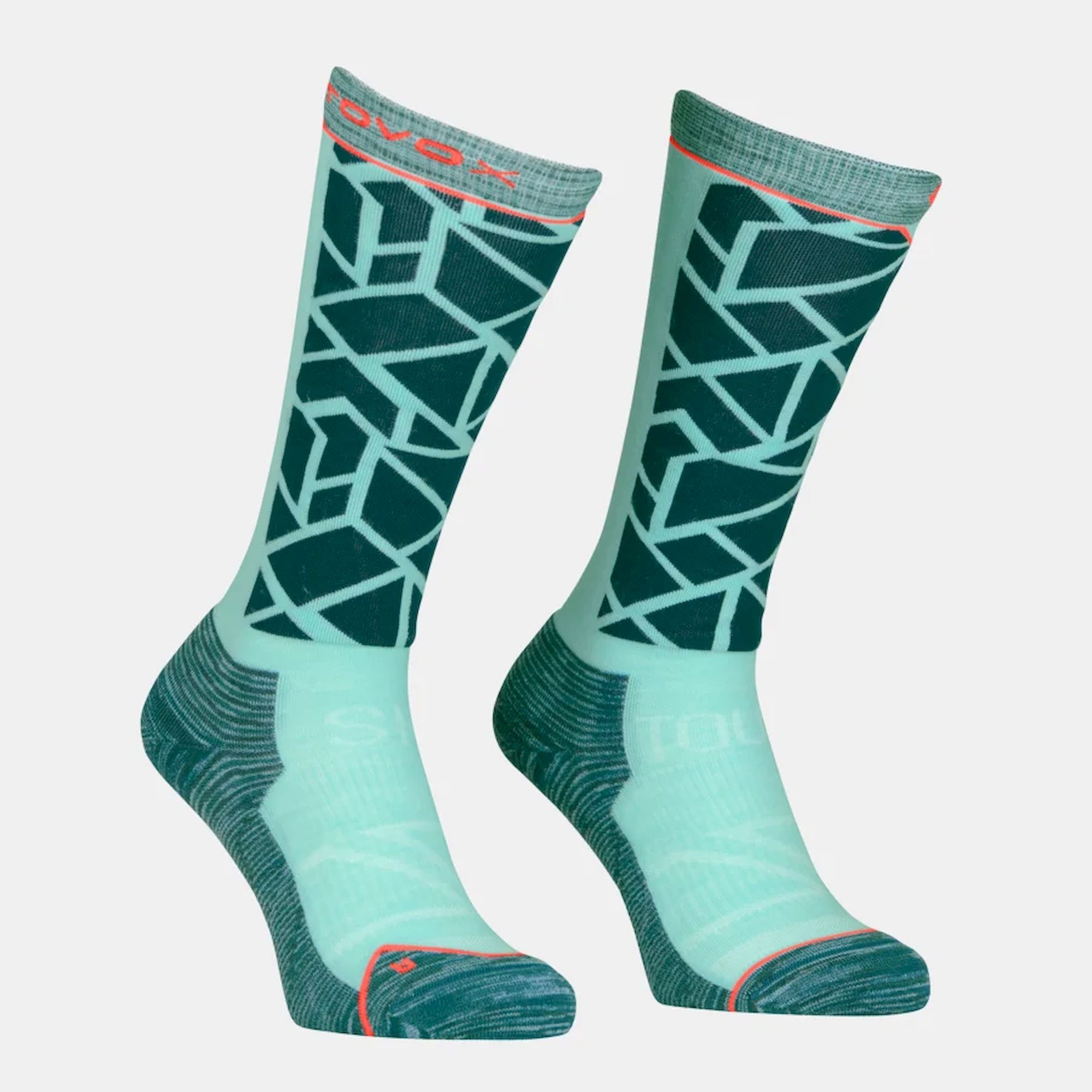 Ortovox Ski Tour Comp Long Socks - Calcetines de merino - Mujer | Hardloop