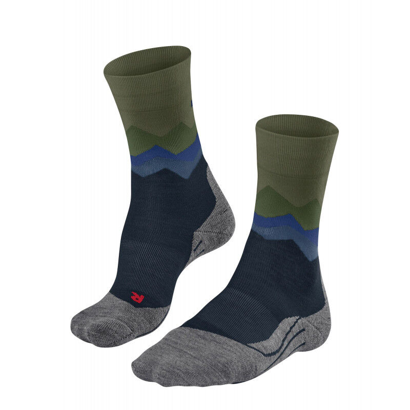 FALKE Calze Da Casa Uomo In Lana Merino – Corte, Con Suola Antiscivolo, Comfort