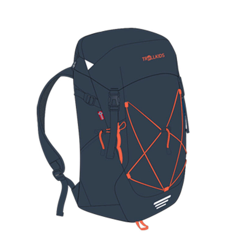 Trollkids Fjell Trekker - Plecak turystyczny dziecięcy | Hardloop