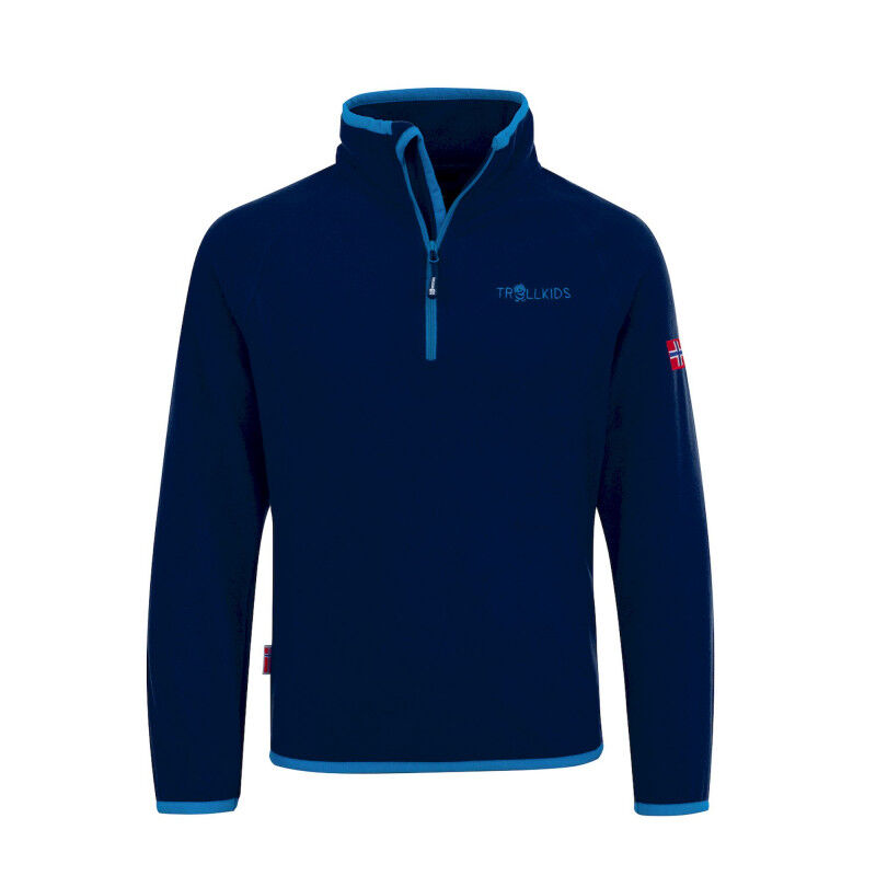 Trollkids Nordland Half Zip - Bluza polarowa dziecięca | Hardloop