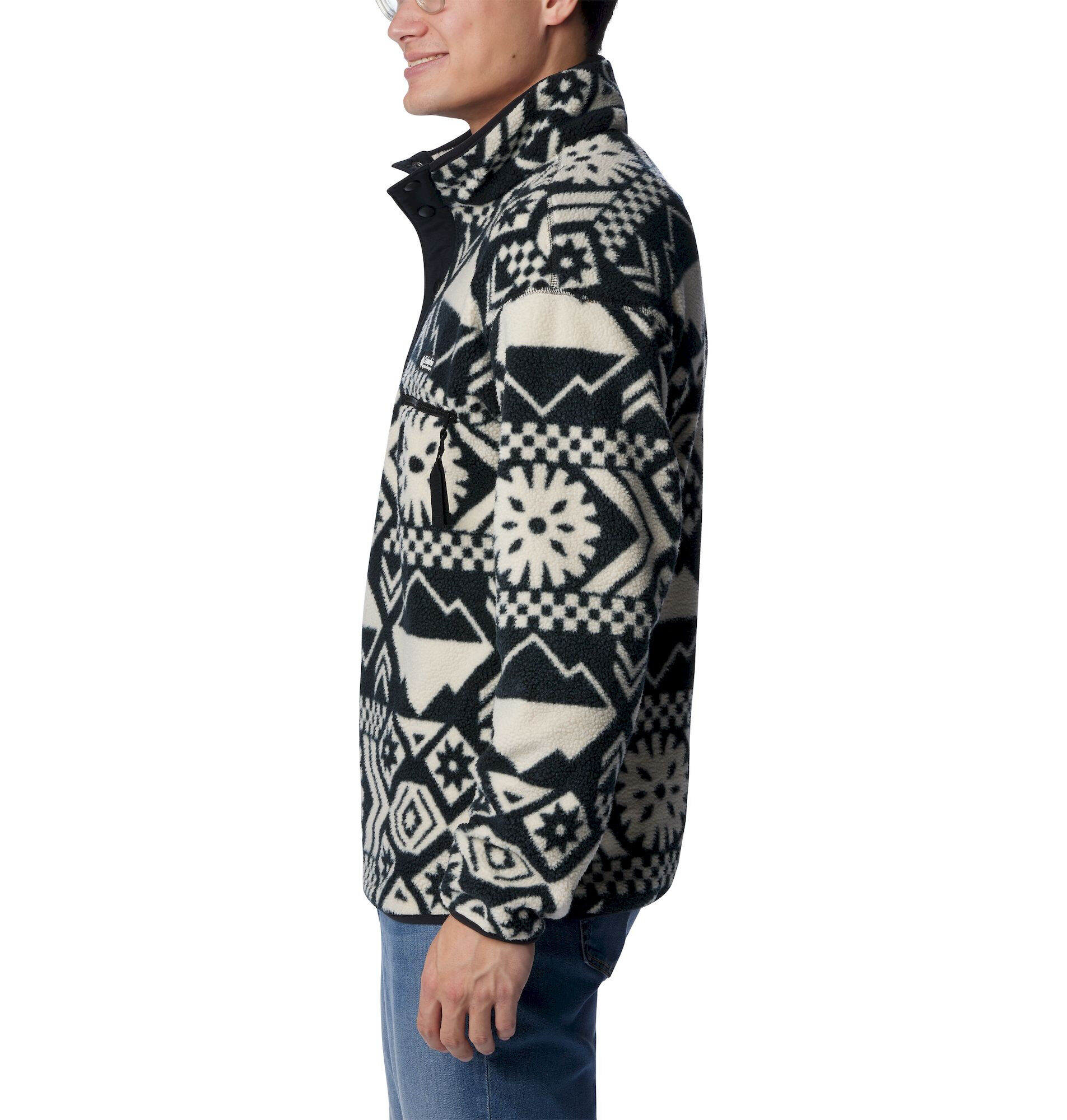 Columbia Helvetia Half Snap Fleece - Fleecejacke - Herren | Hardloop