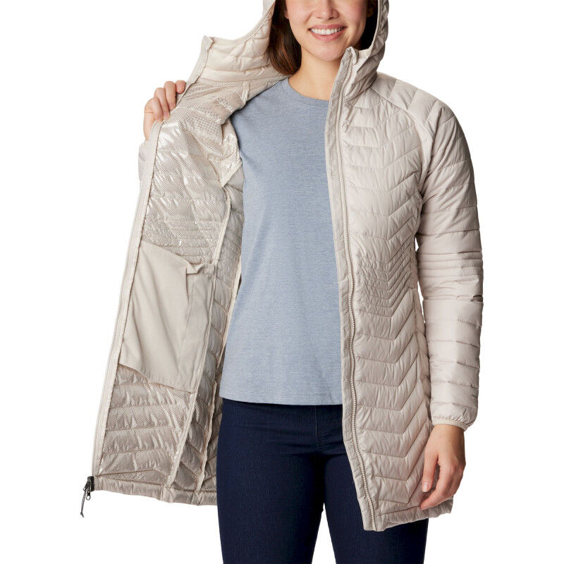 Columbia Joy Peak Hooded Jacket - Chaqueta de fibra sintética - Mujer