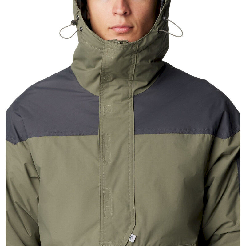 Mens pullover waterproof jacket on sale