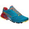 Tropic Blue / Cardinal Red