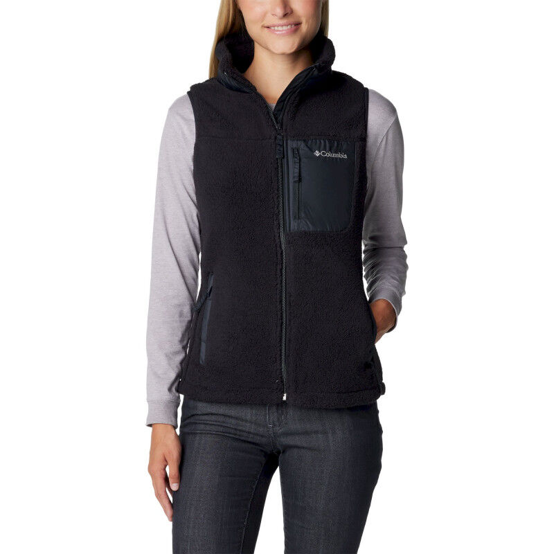 Columbia Benton Springs Vest - Polaire sans manches femme Black S pas cher