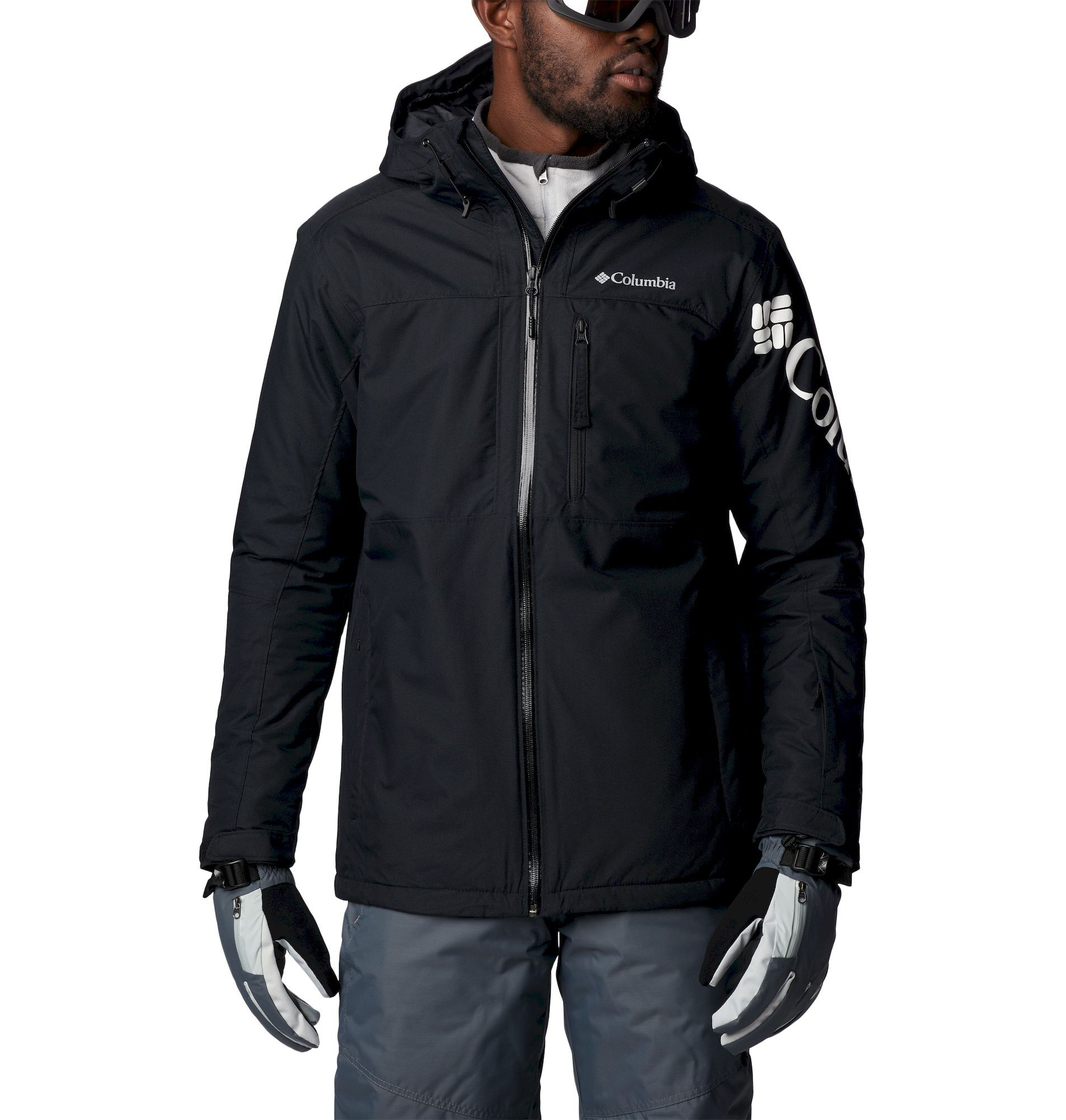 Columbia snow hot sale jacket mens