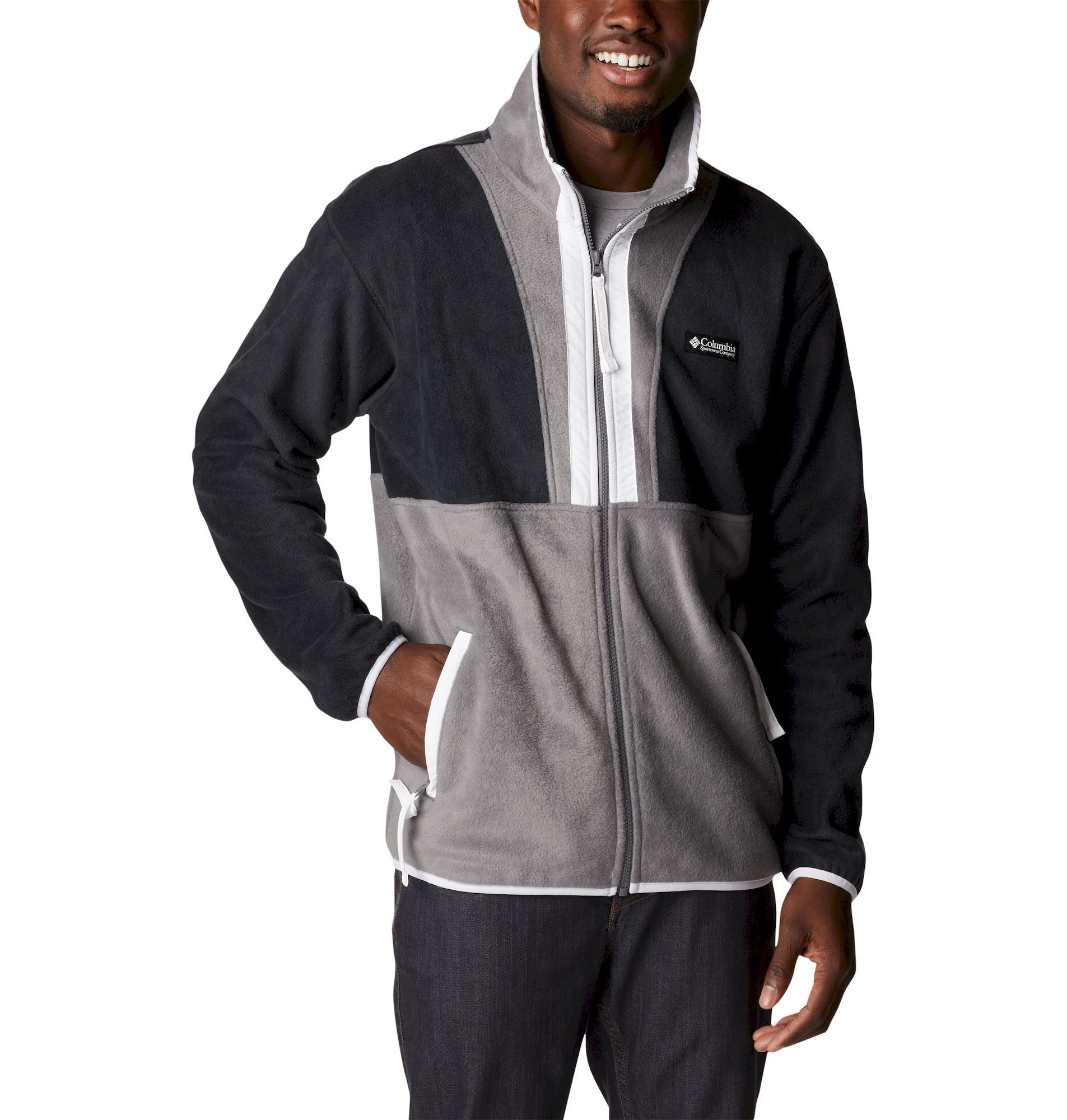 Columbia Back Bowl Full Zip Fleece - Fleecejakke - Herrer | Hardloop