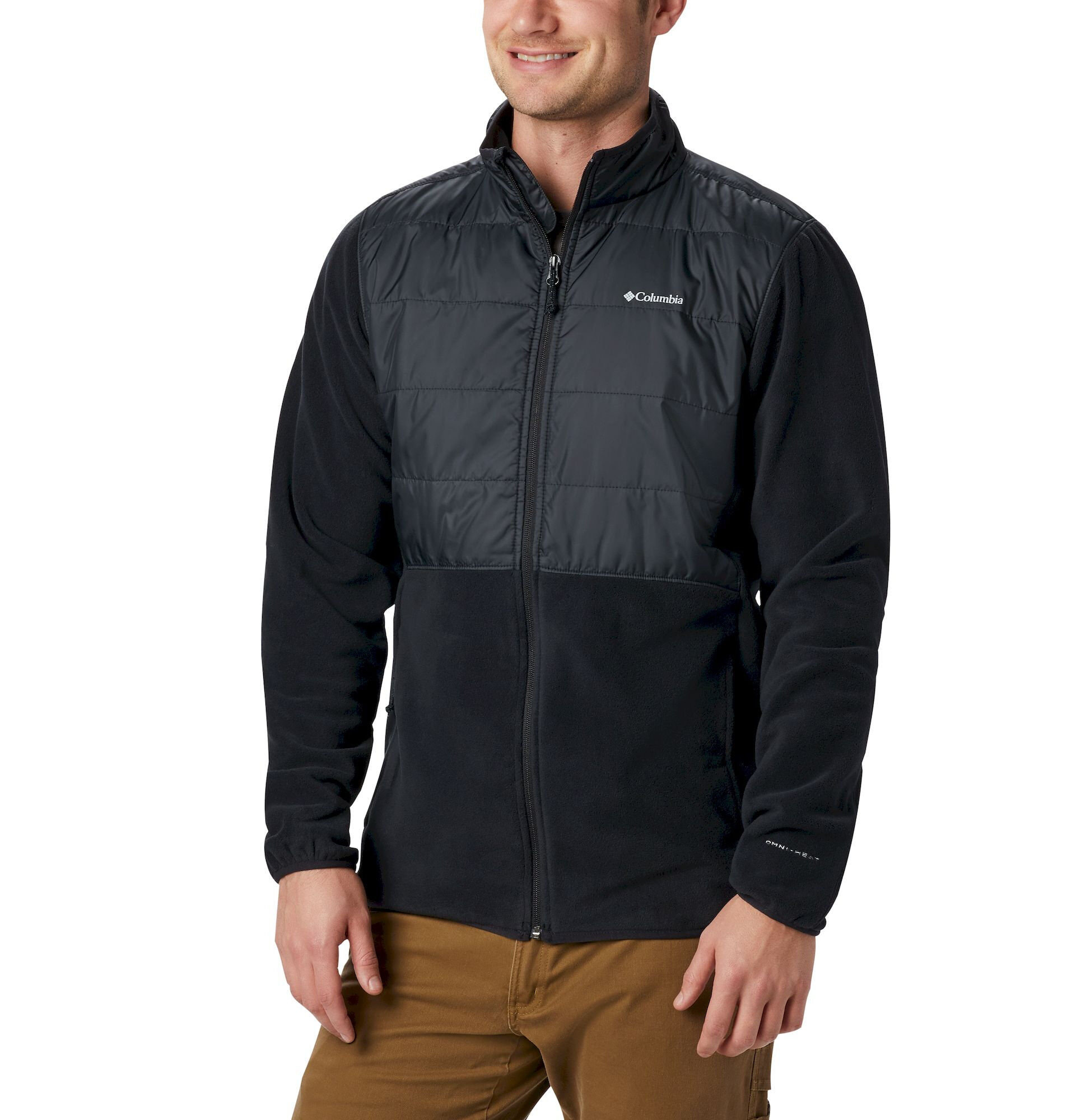 Columbia Basin Butte Fleece Full Zip - Fleecejakke - Herrer | Hardloop