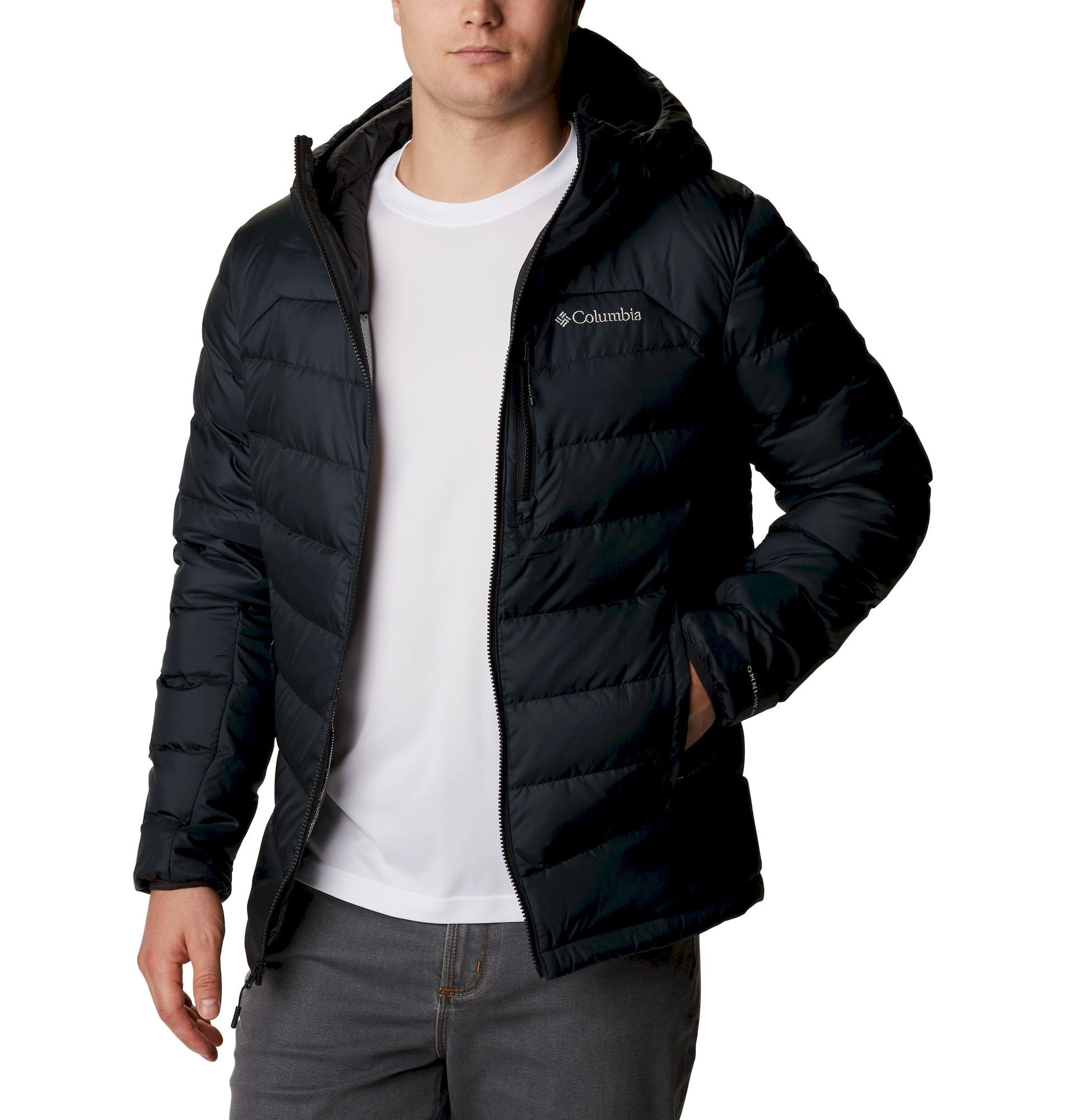 Columbia Autumn Park Down Hooded Jacket - Donsjack - Heren | Hardloop