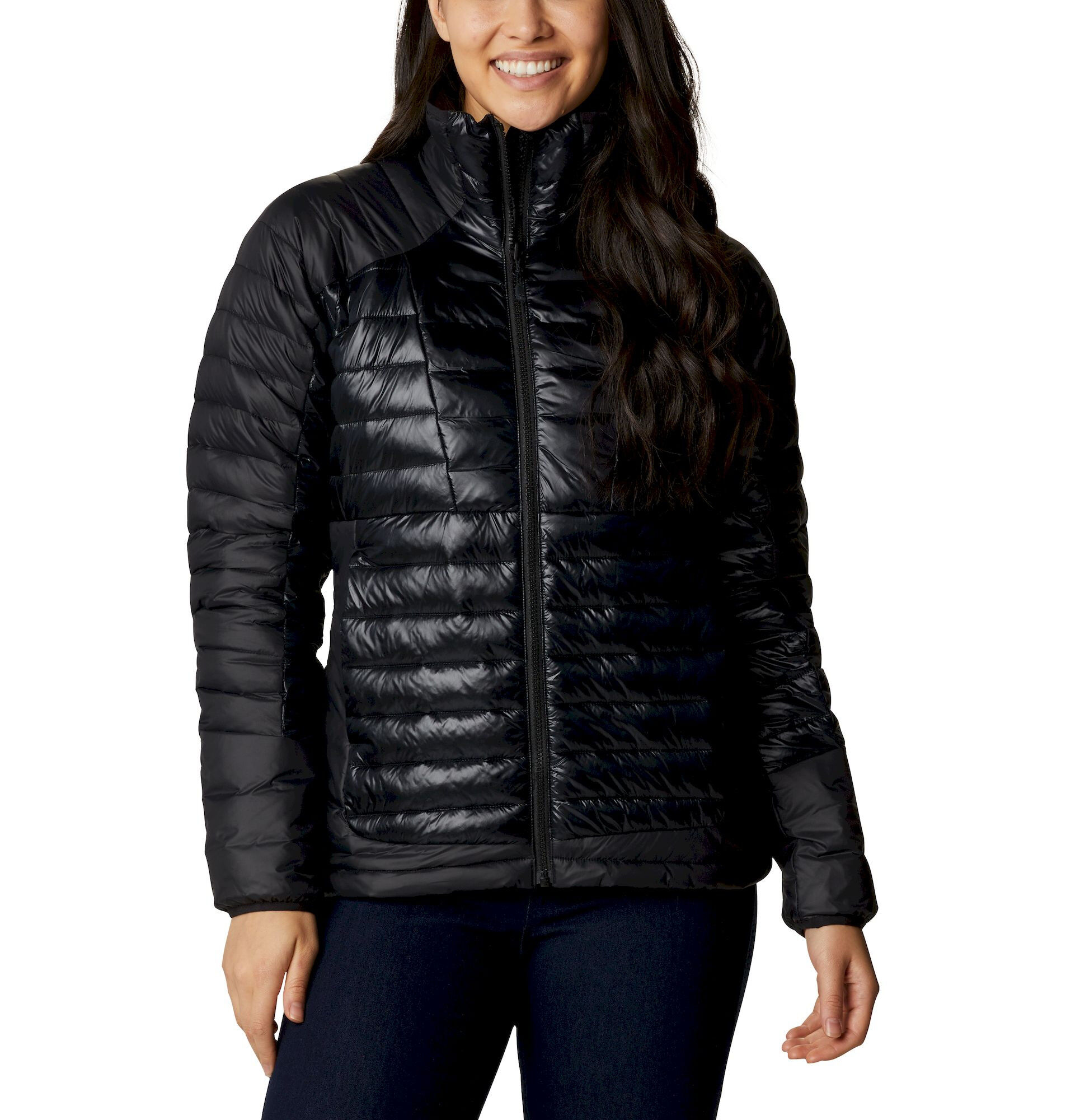 Columbia - Women's Powder Lite Jacket - Chaqueta de fibra sintética - Dark  Stone | XS
