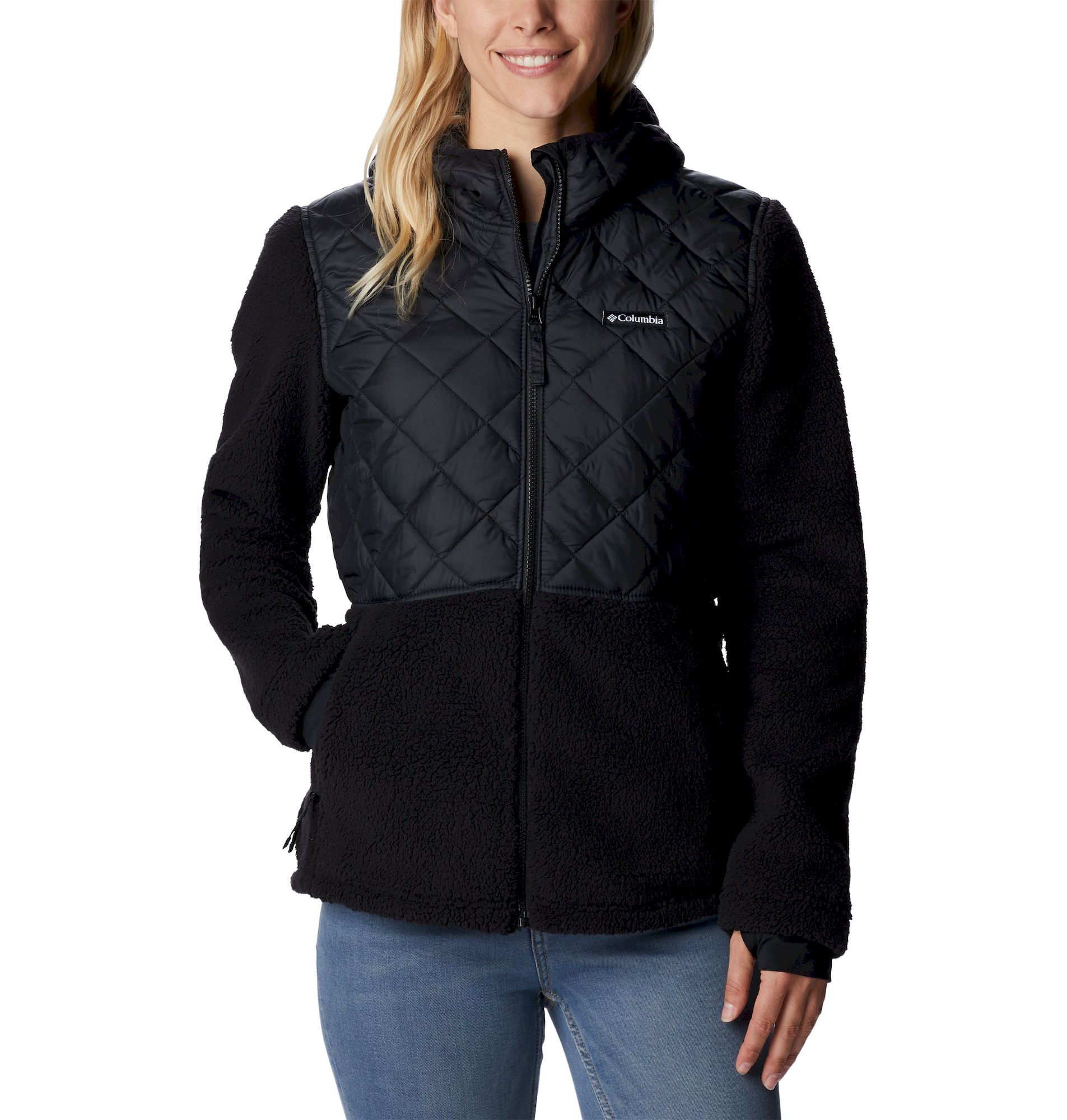 Columbia Crested Peak Full Zip - Bluza polarowa damska | Hardloop