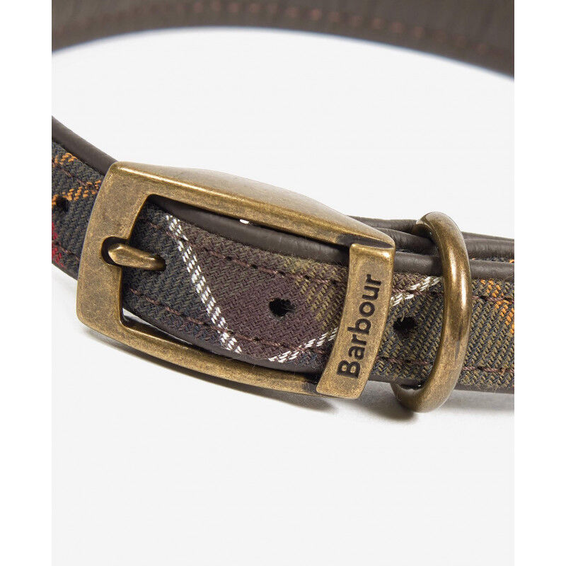 Tartan dog collar barbour discount