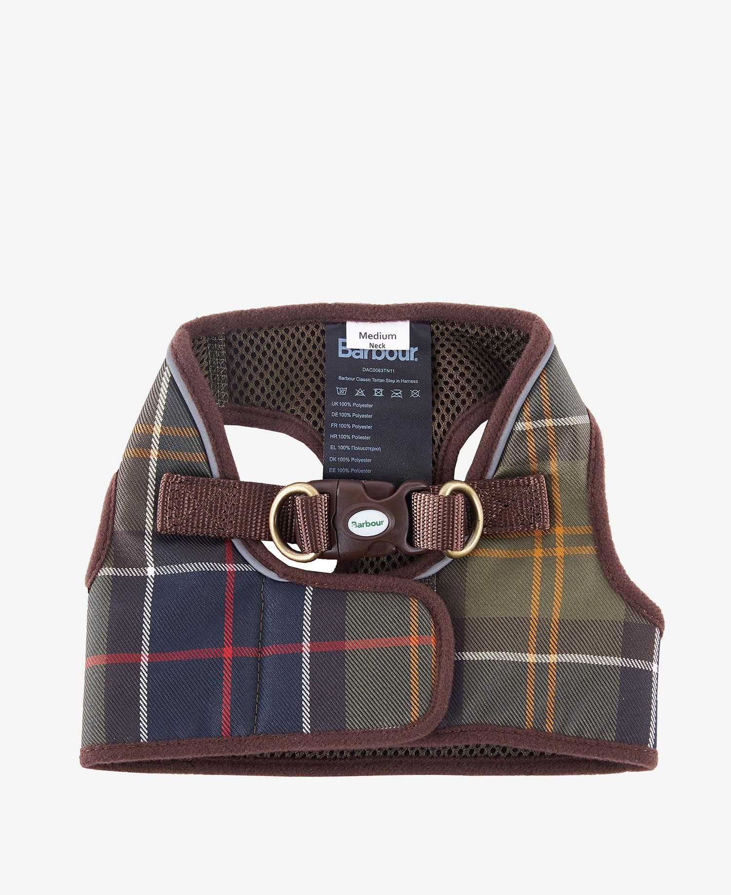 Barbour Travel & Exercise Tartan Dog Harness