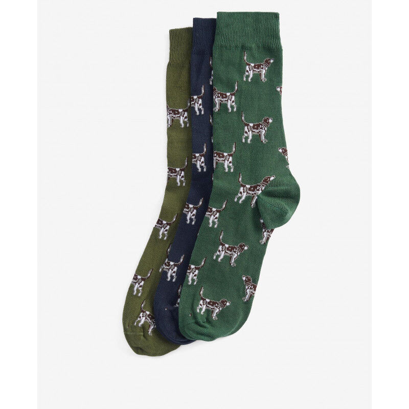 Barbour Pointer Dog Socks Gift Box - Socks - Men's | Hardloop