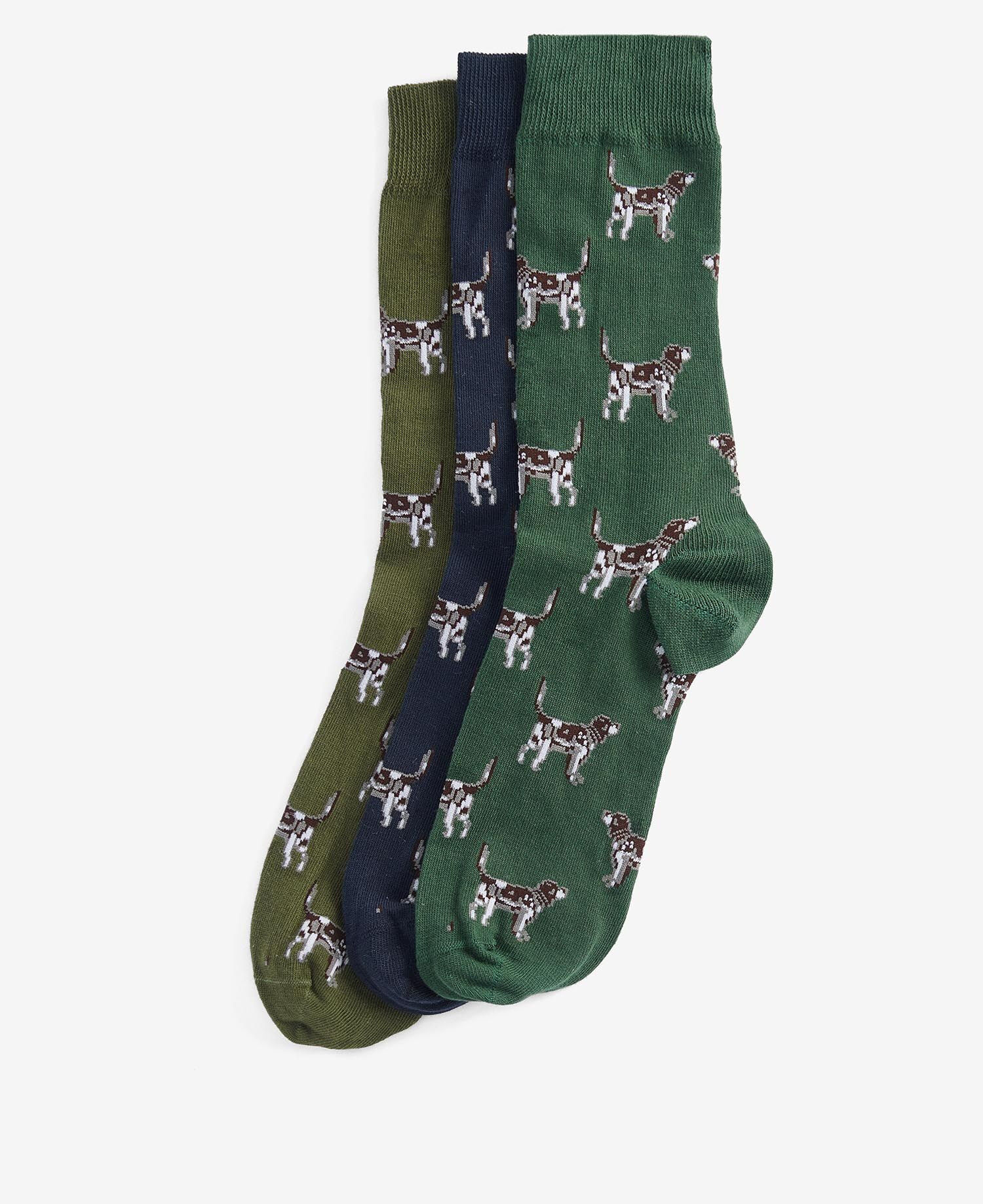 Barbour Pointer Dog Socks Gift Box - Sokker - Herrer | Hardloop