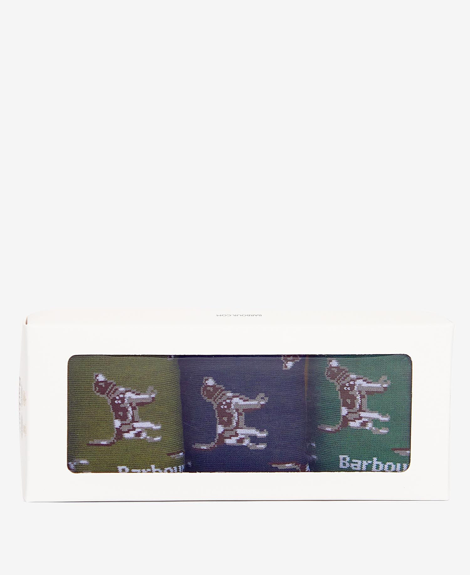 Barbour Pointer Dog Socks Gift Box - Socks - Men's | Hardloop