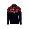 Navy / Red Rose / Off White