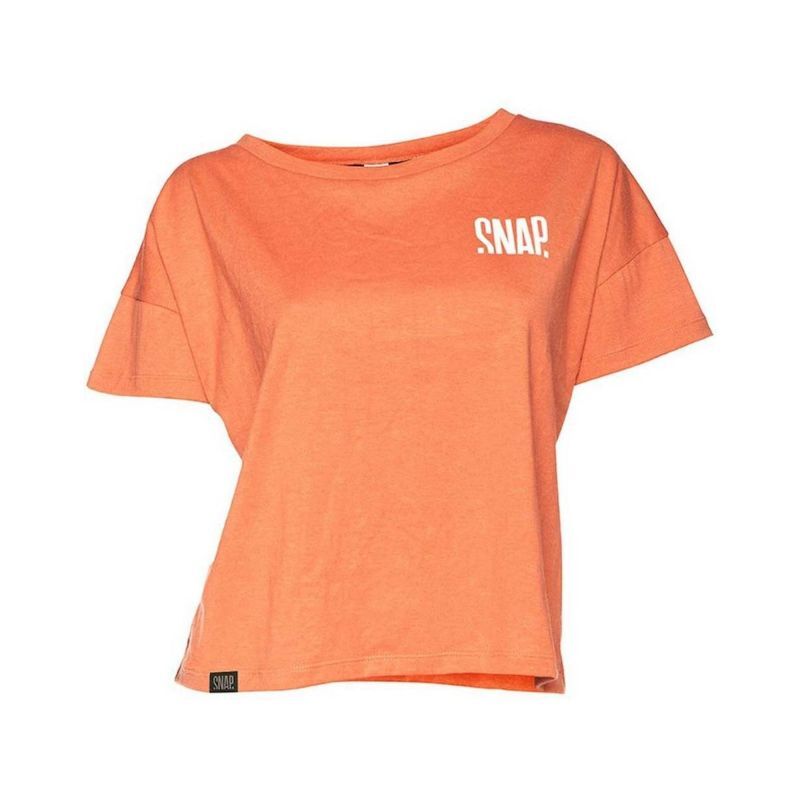 Snap Croptop Hemp - T-shirt - Women's