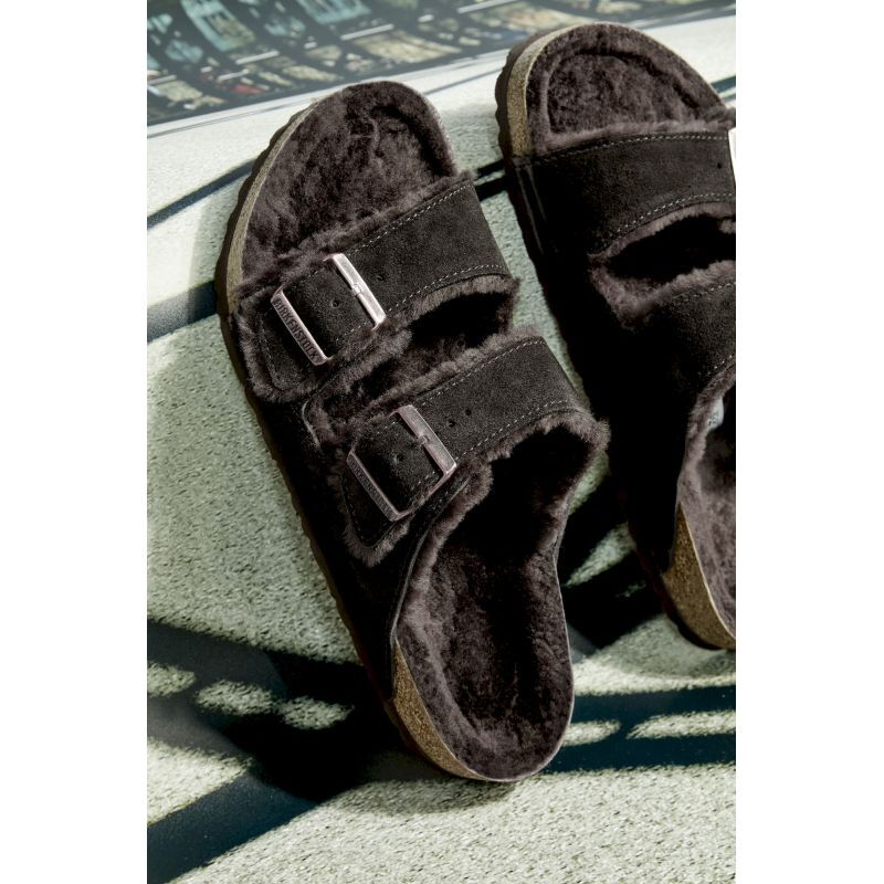 Birkenstock Arizona Shearling - Sandały | Hardloop
