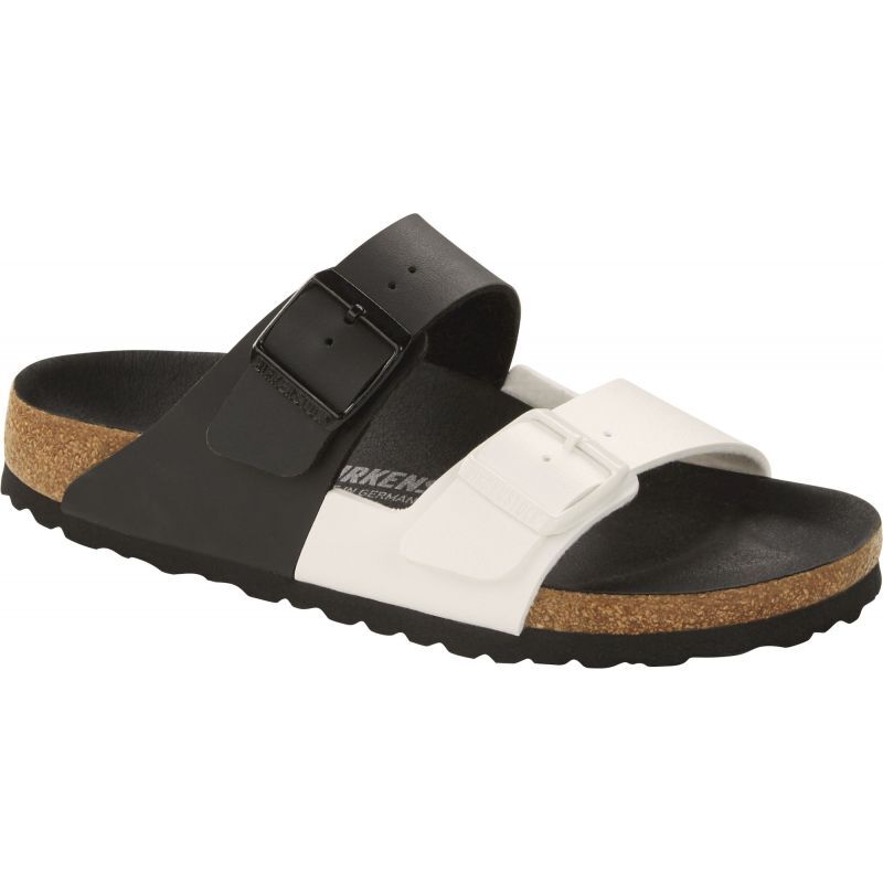 Birkenstock arizona white birko flor on sale