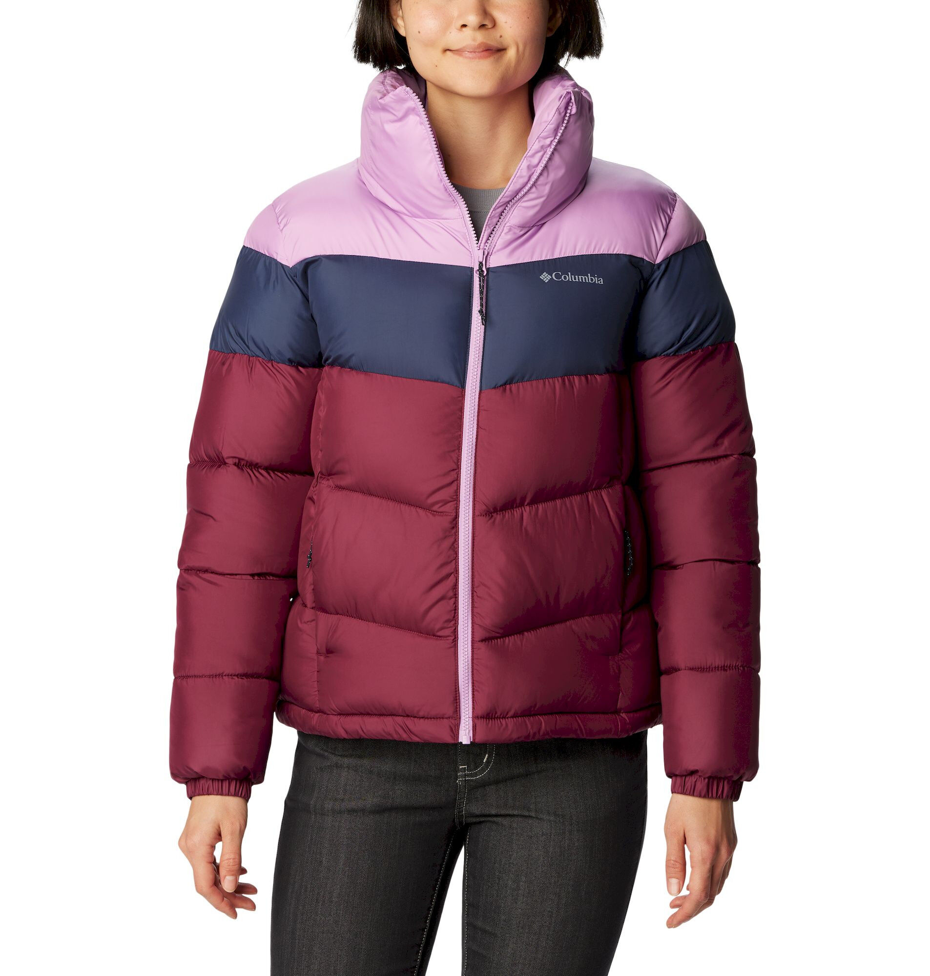 Columbia Puffect Color Blocked Jacket - Chaqueta de fibra sintética - Mujer | Hardloop