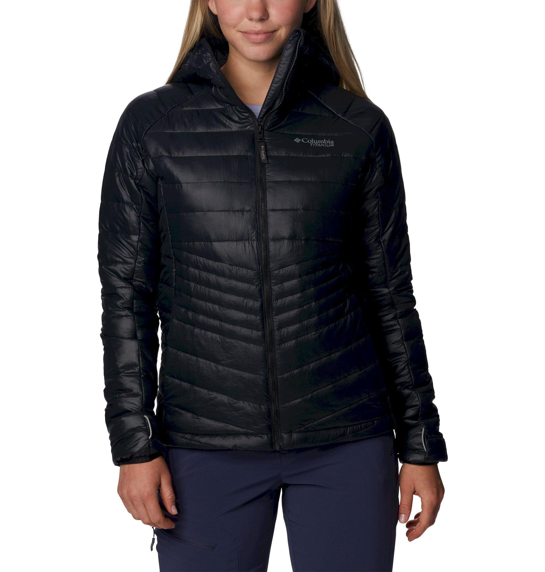 Columbia Platinum Peak Hooded Jacket - Doudoune femme | Hardloop