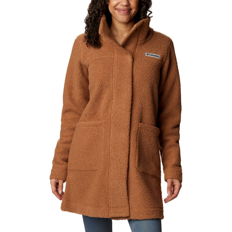 Columbia Panorama Long Jacket Fleecejacke Damen Hardloop