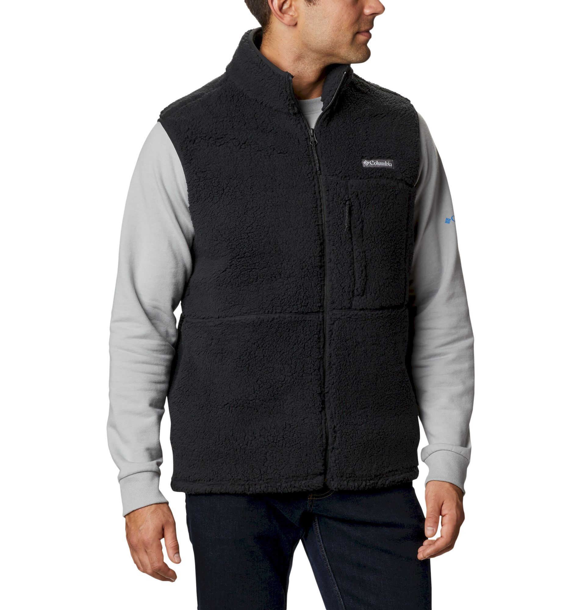 Columbia Mountainside Vest - Polar męski bez rękawów | Hardloop