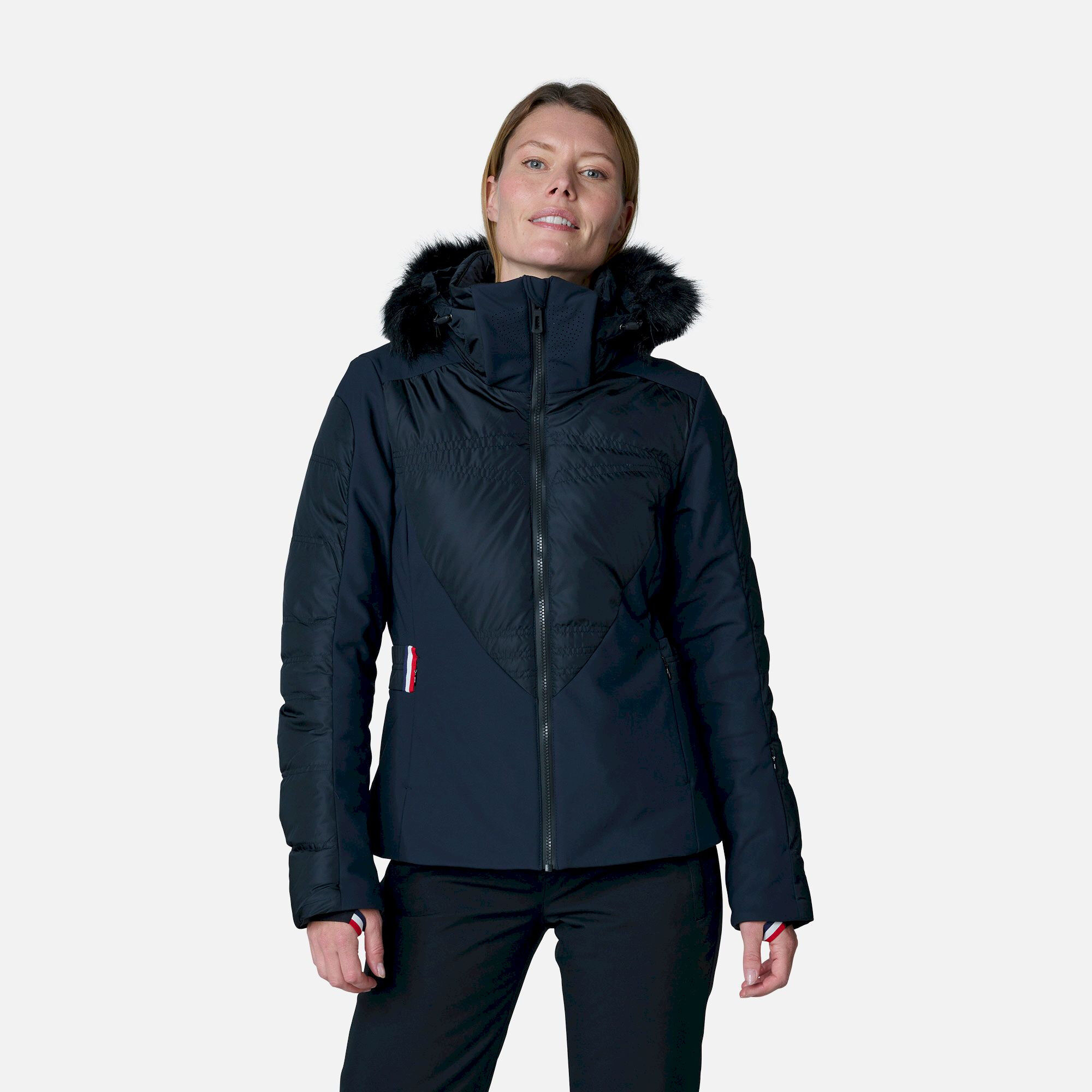 Hybrid ski clearance jacket