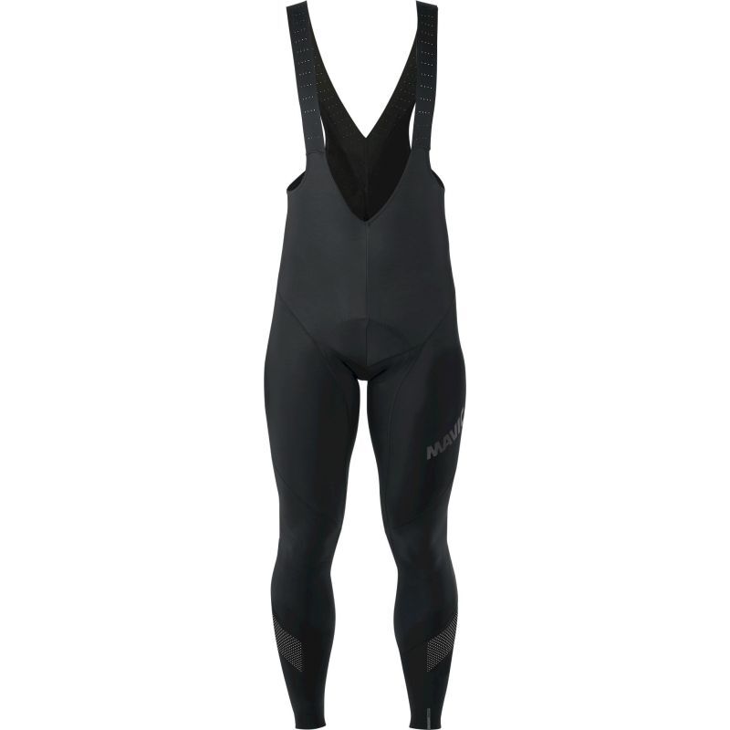 Mavic Essential Thermo Bib Tights - Spodenki kolarskie z szelkami rowerowe męskie | Hardloop