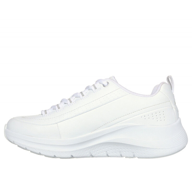 Skechers white hot sale sneakers womens