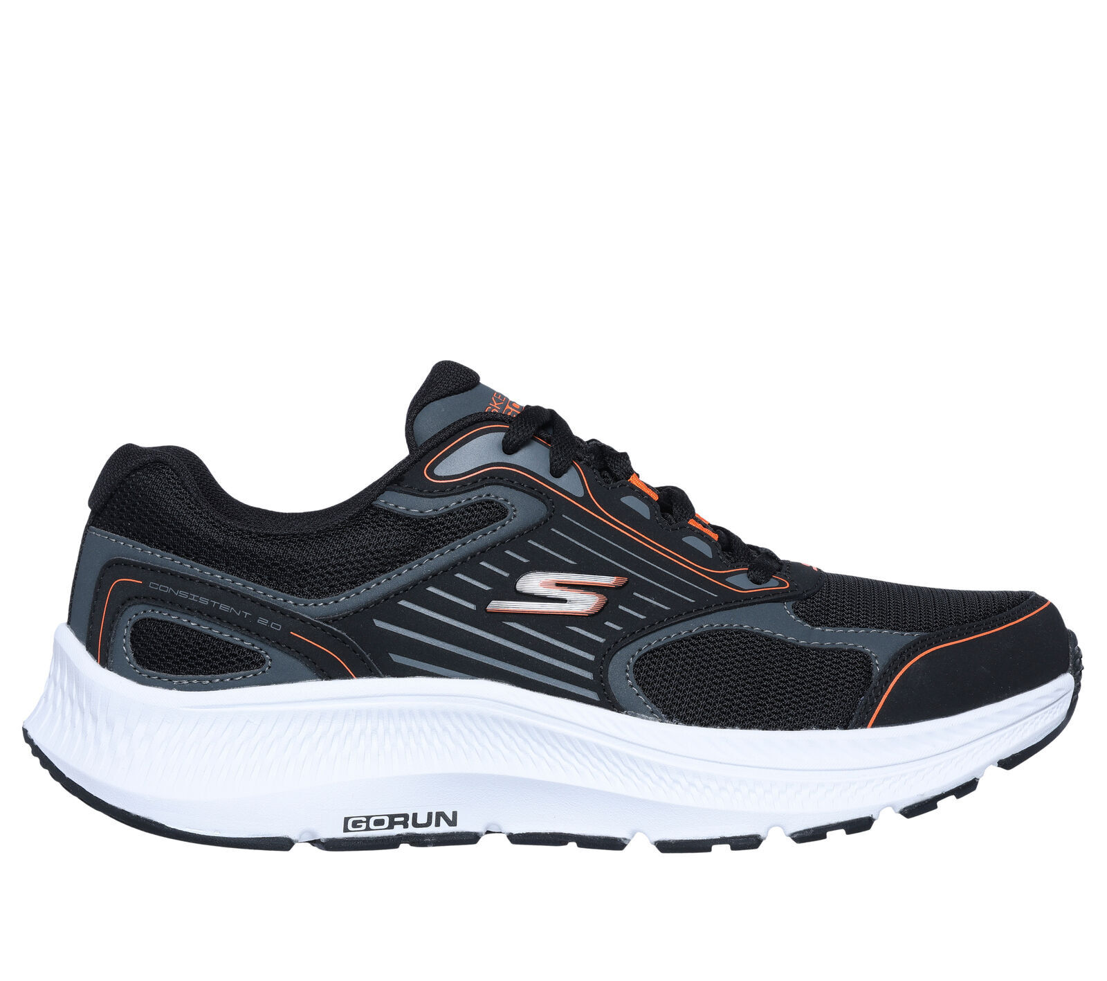 Skechers running homme clearance gris