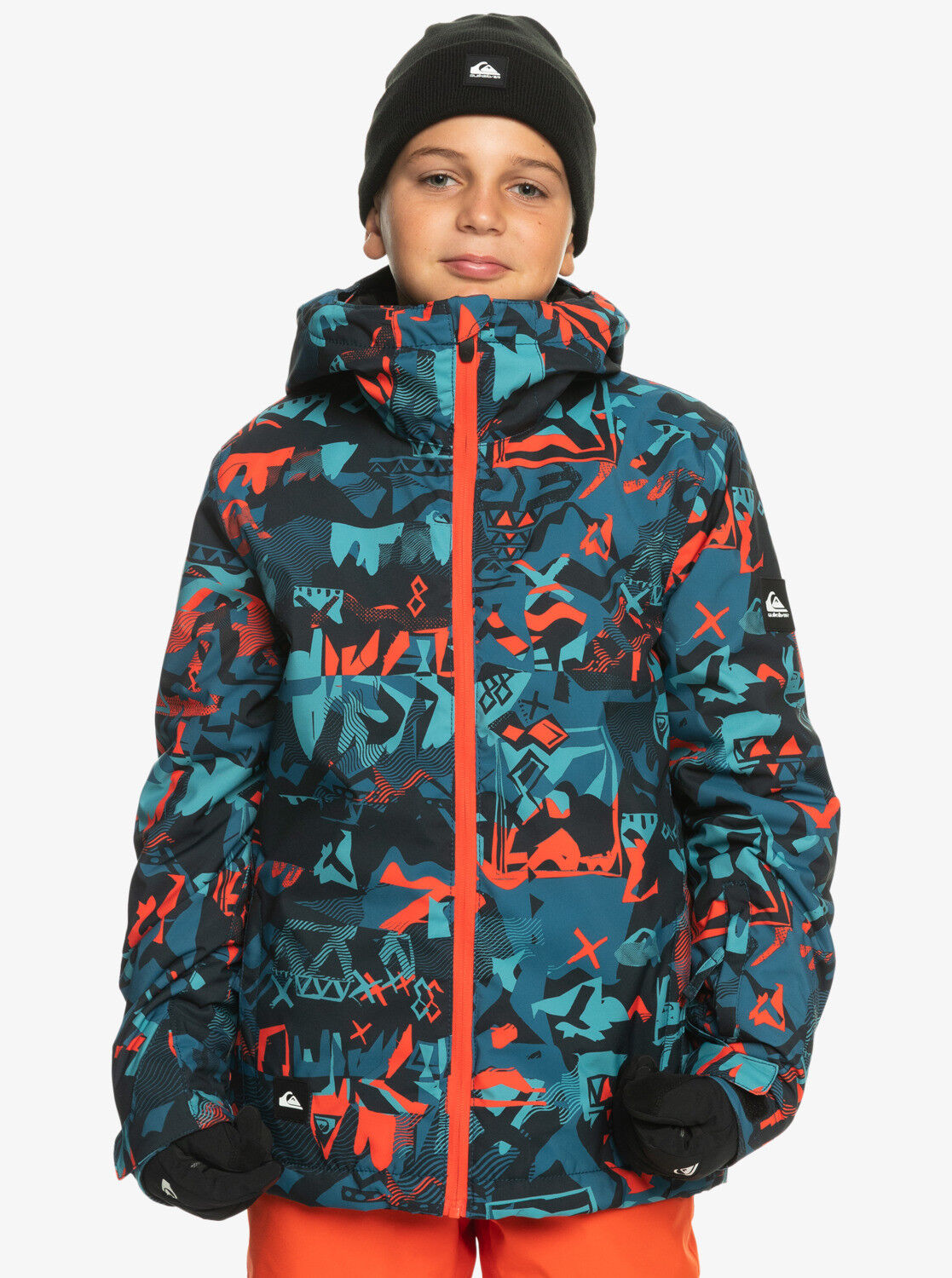 Quiksilver Mission Printed Youth Jacket - Kurtka narciarska dziecięca | Hardloop