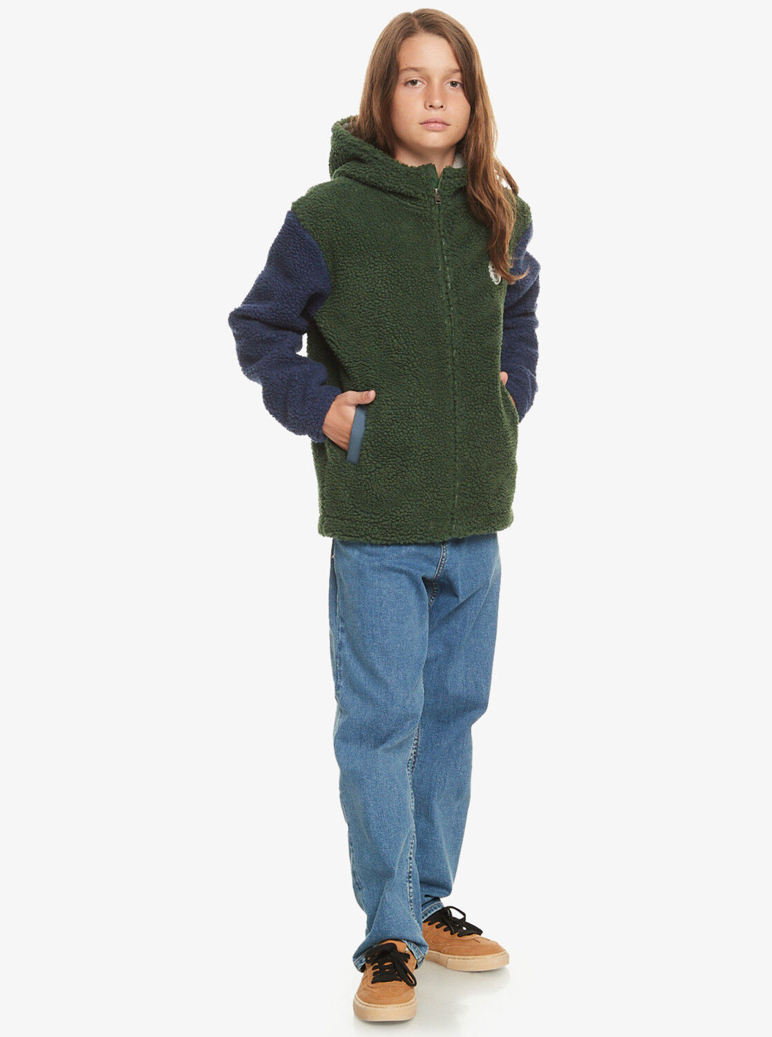 Quiksilver Pop Corn At School Zip Youth - Giacca in pile - Bambino | Hardloop