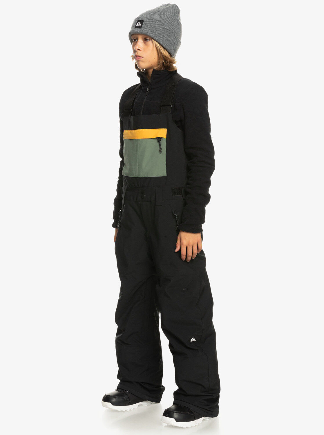 Quiksilver Mash Up Youth Bib Pant - Spodnie narciarskie dziecięce | Hardloop
