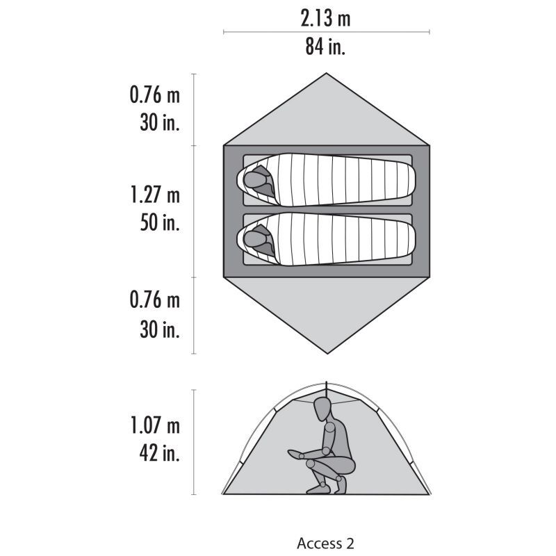 MSR Access 2 - Tente | Hardloop