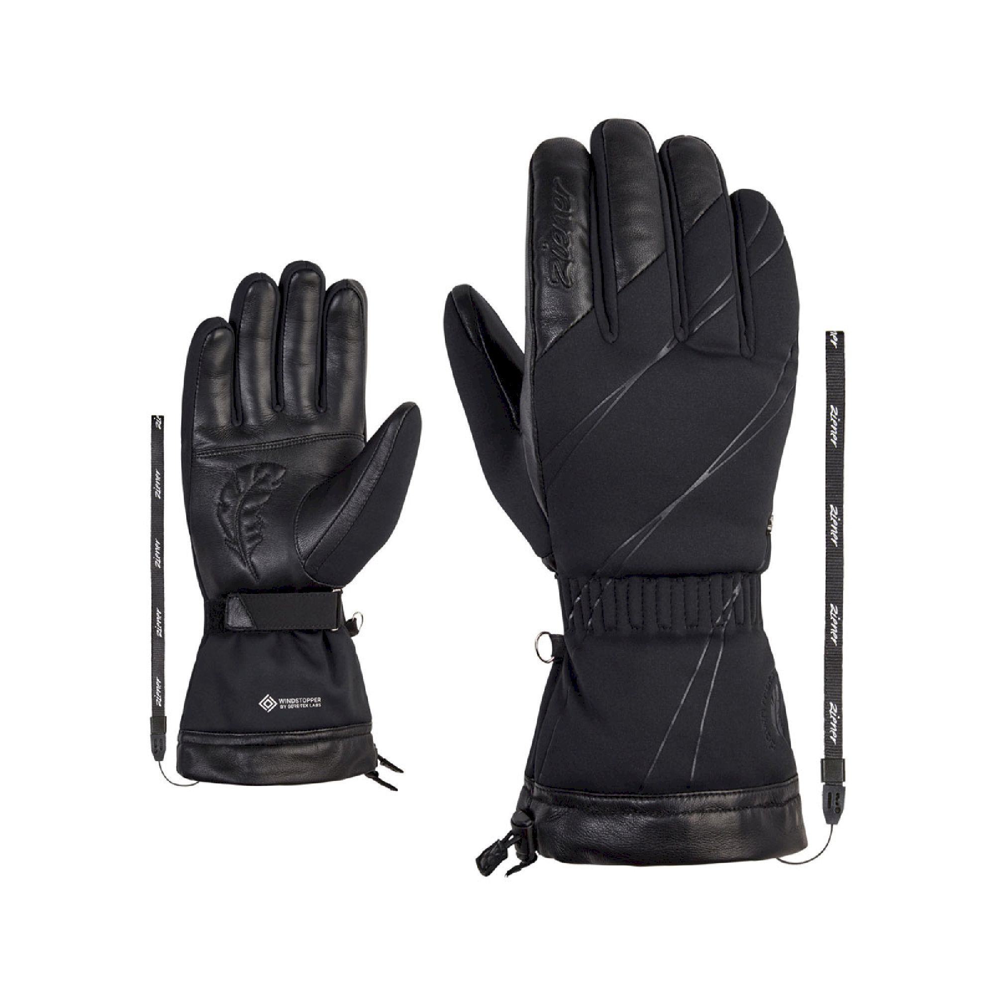 Ziener Klivia WS Down Gants ski femme Hardloop