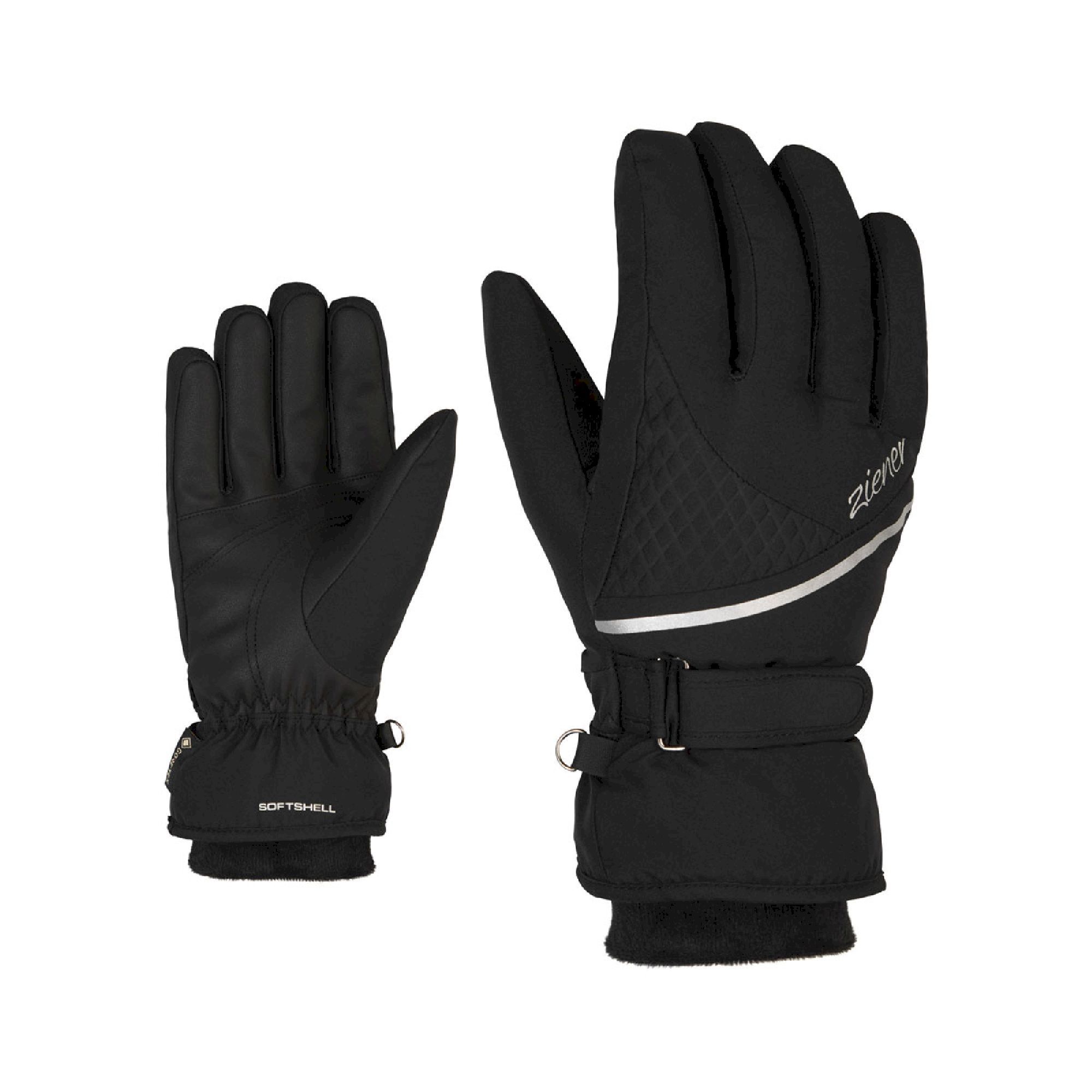 Ziener Kiana GTX + Gore Plus Warm - Dámské Lyžařské rukavice