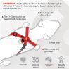 EzyDog Crosscheck Harness - Dog harness | Hardloop