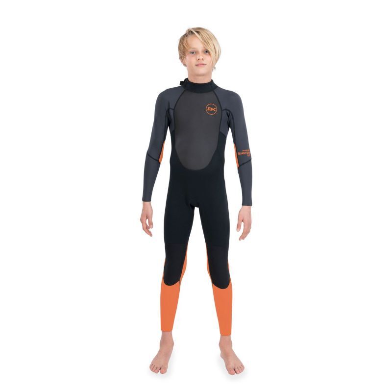 Dakine Kid's Quantum Back Zip Full Suit 4/3mm GBS - Traje de neopreno de  surf - Niños