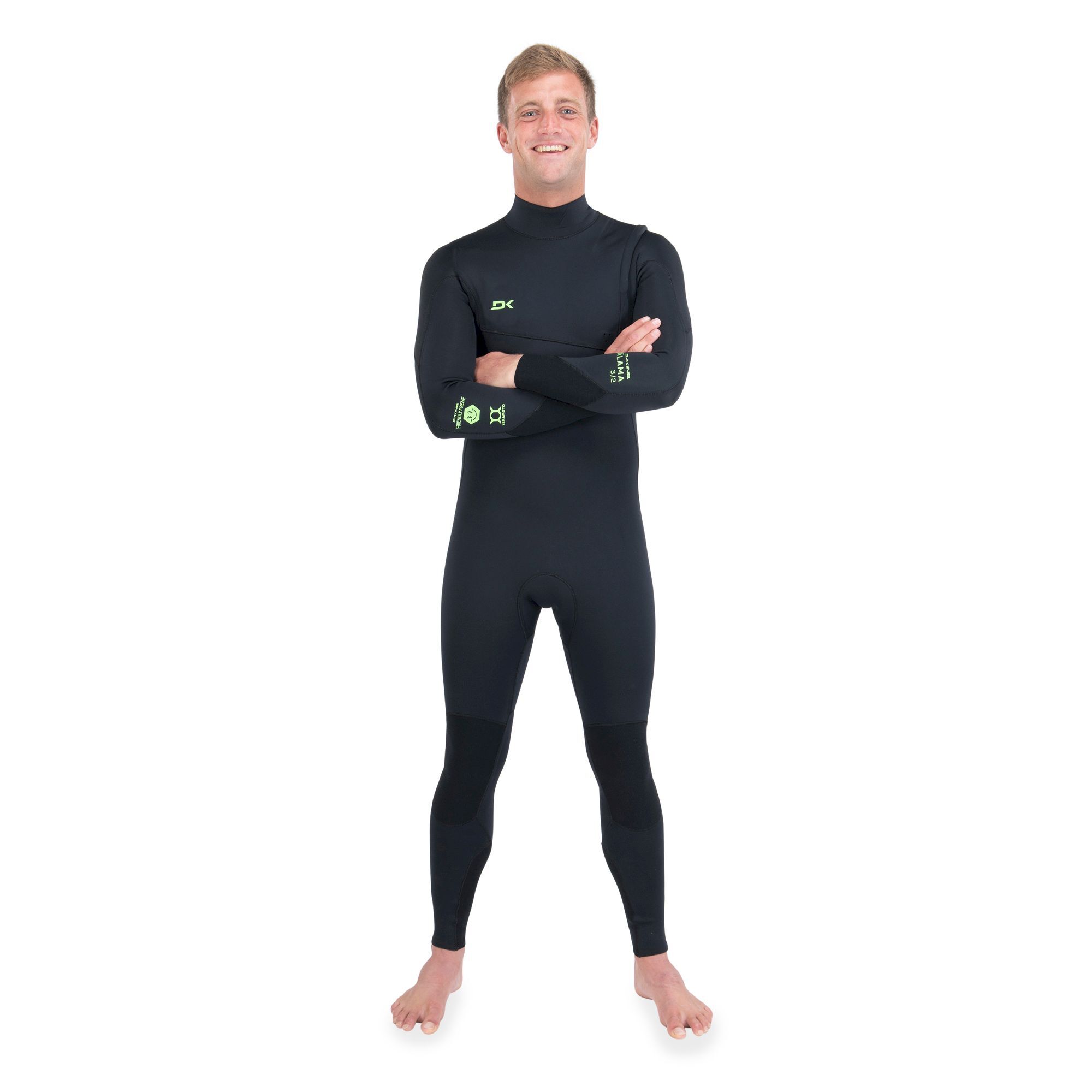 Dakine Malama Zip Free Full Suit 3/2mm - Surf märkäpuvut - Miehet | Hardloop
