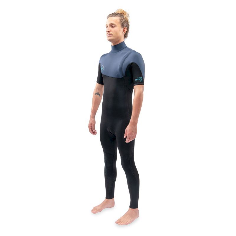 Dakine Mission Zip Free SS Full Suit 2/2mm Surf Wetsuit Men's