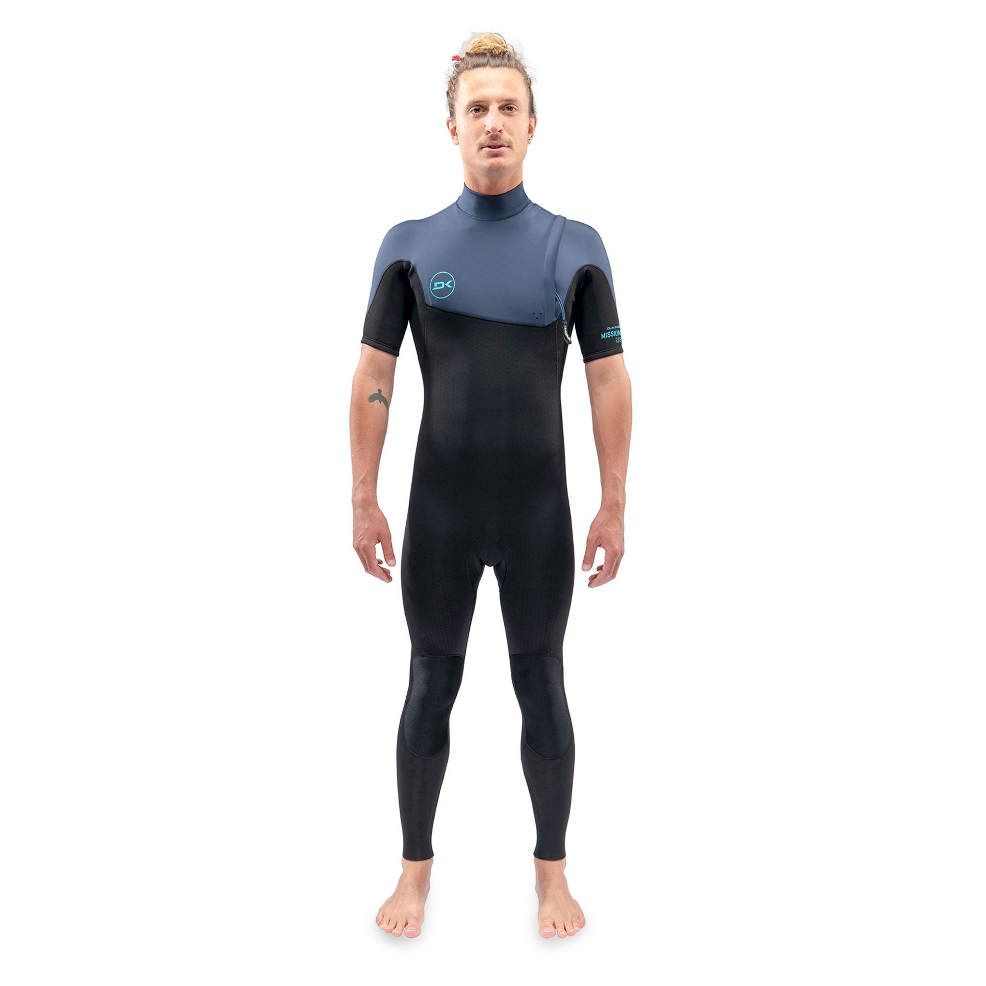 Dakine Mission Zip Free SS Full Suit 2/2mm - Surf märkäpuvut - Miehet | Hardloop
