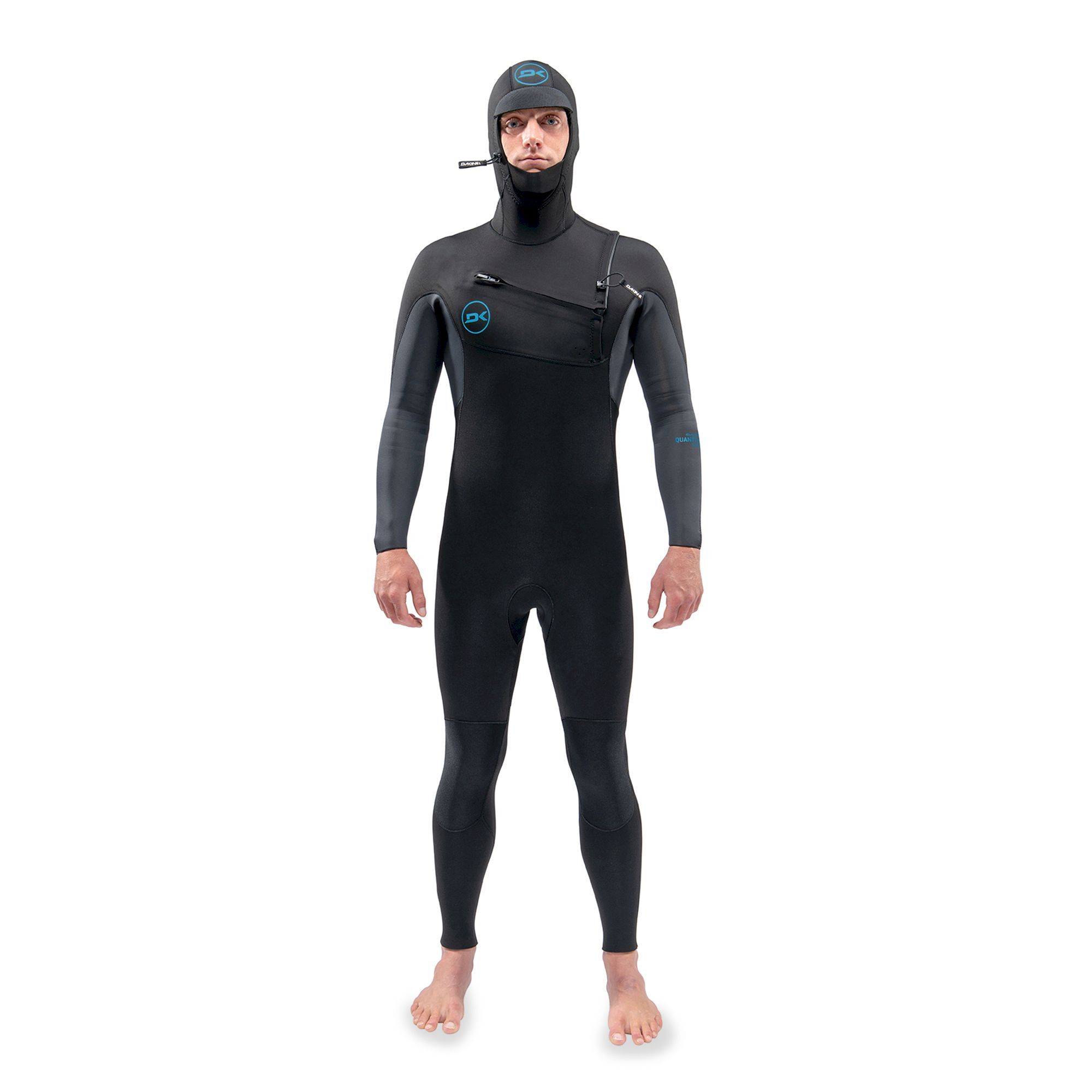 Dakine Quantum Chest Zip Hooded 5/4/3mm - Surf wetsuit  - Heren | Hardloop