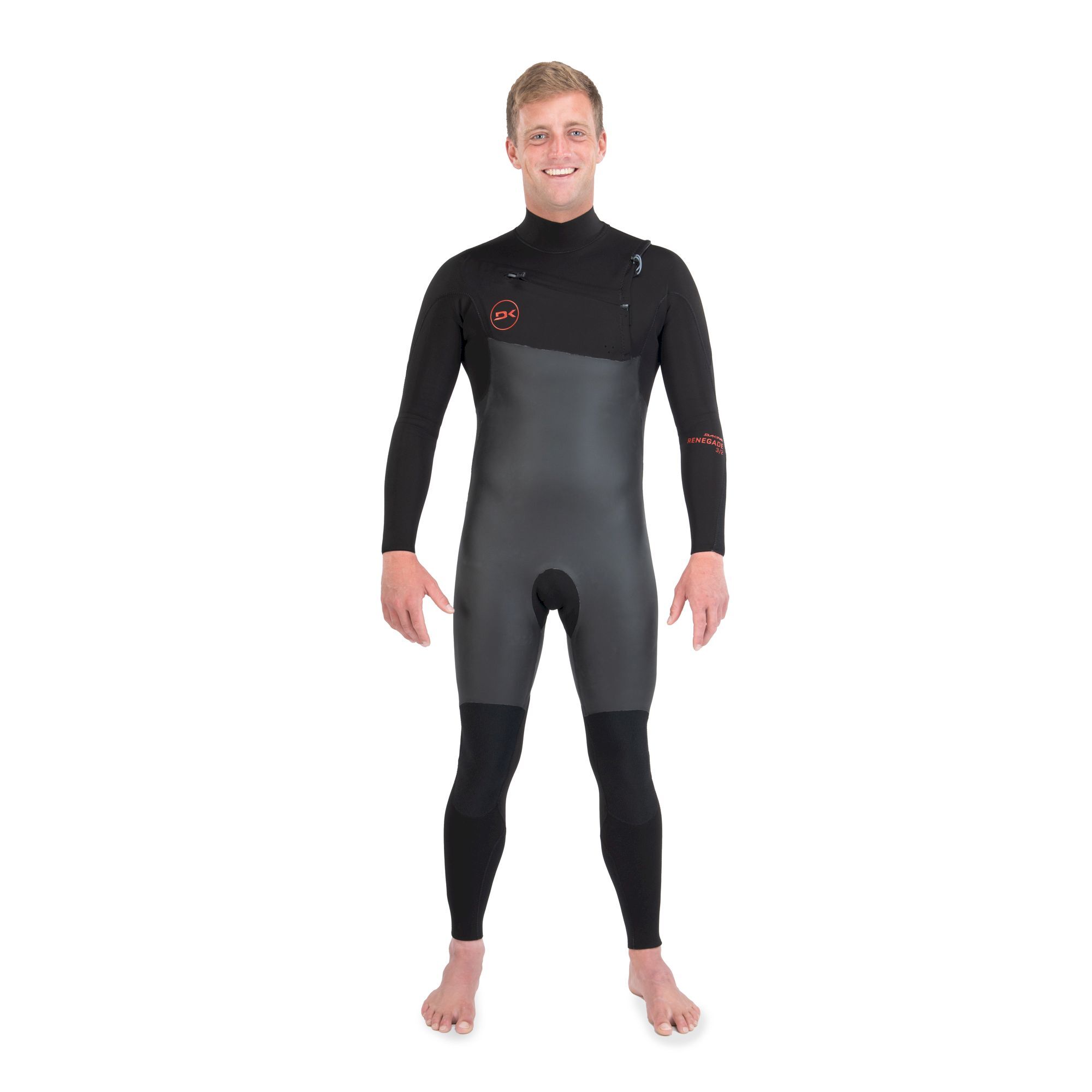 Dakine Renegade Wind Chest Zip Full Suit 3/2mm - Surf märkäpuvut - Miehet | Hardloop